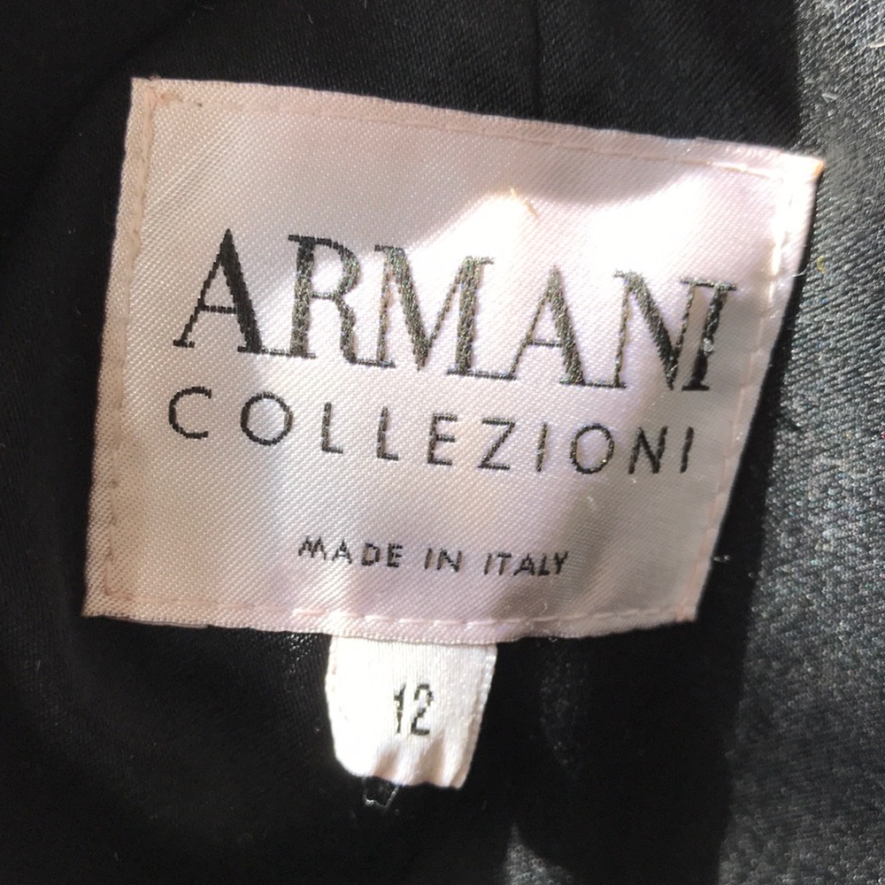 Armani collezioni Black and white suiting jacket